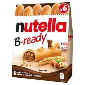 WAFELKI NUTELLA B-READY 6 X 22G