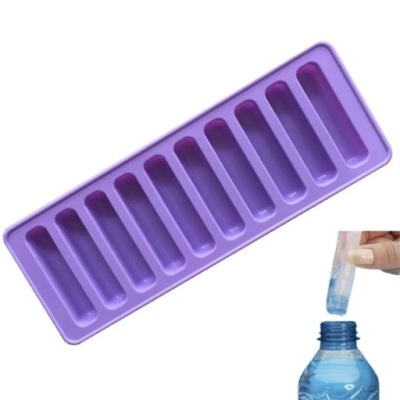 Forma silikonowa na kostki lodu lód do butelki