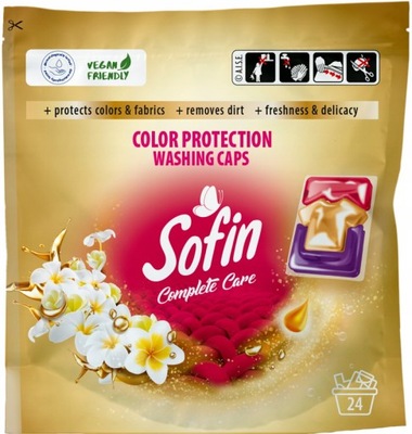 Kapsułki do prania koloru SOFIN CompleteCare 24szt