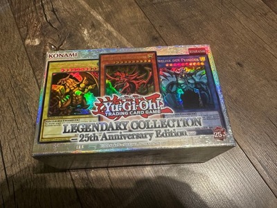 Karty YuGiOh legendarny collection 25th