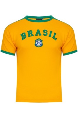 BRASIL koszulka kibica bawełniana _____ M