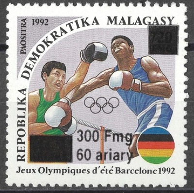 Madagaskar - sport,nadruk** (1992)