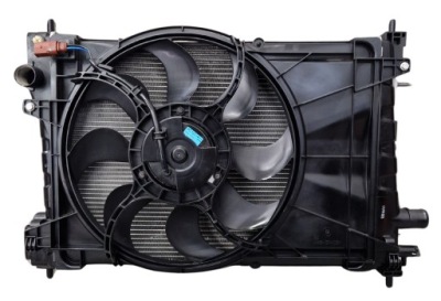 Комплект радиатор opel karl 1.0 12v фото №1