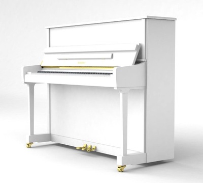 pianino Ritmüller Studio 120 EU biały połysk