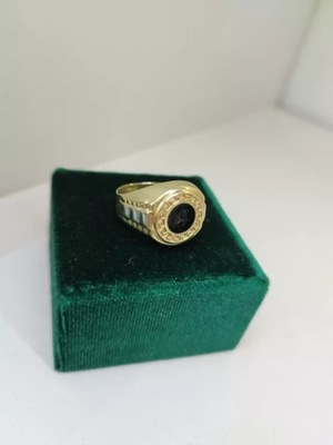 ZŁOTY SYGNET R24 ZŁOTO 585