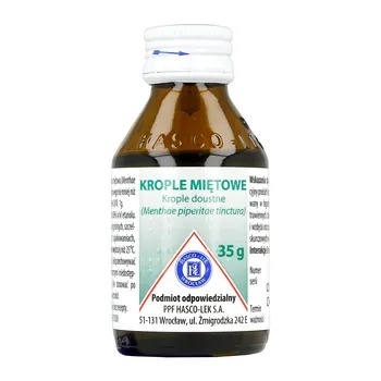 Krople miętowe, 35 g