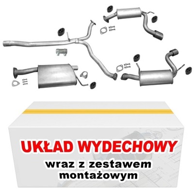 Tłumik komplet Chevrolet Captiva 2.0 VCDi 4x4 4x2