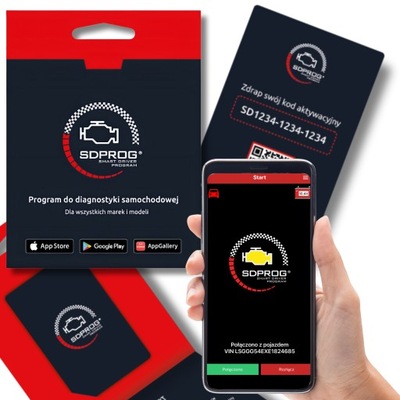 PROGRAM DIAGNOSTYCZNY DO DIAGNOSTYKI SDPROG OBD2 ELM327 POLSKI ANDROID IOS