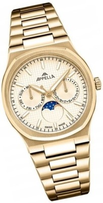 Klasyczny damski zegarek szwajcarski APPELLA L32006.1111QF