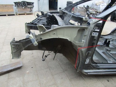 Niro ii 24r лонжерон ліва чверть перед передня лівий agt фото №1