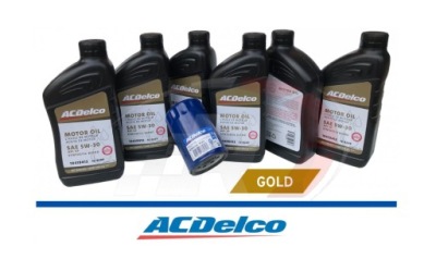 Gmc terrain 3,6 v6 2013-2017 фильтр + масло acdelco 5w-30 gold фото №1