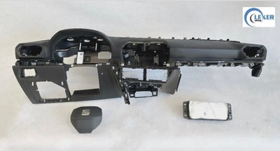 Seat leon iv комплект приборная панель консоль подушка безопасности фото №1