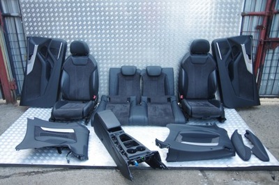 Сиденье сиденья салон audi a5 ii cabrio 8w 8w7 f5 2016- s-line alcantara фото №1