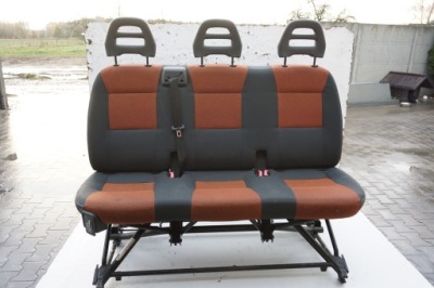 Сиденье заднее сиденье 2-3 ряд 3 os fiat ducato iii 3 фото №1