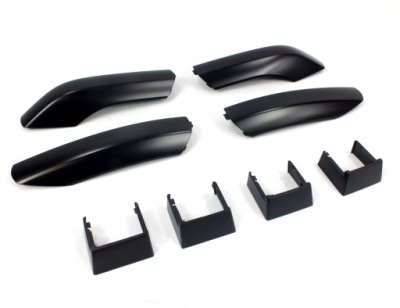 Комплект защита заглушки рейлинг vw caddy 2016- фото №1