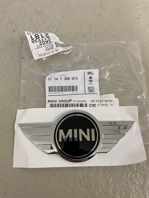 EMBLEMA ŽENKLELIS VARIKLIŲ DANGČIAI MINI F60 COUNTRYMAN 51147388073 