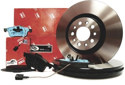 Trw тормозные диски+ тормозные колодки alfa romeo giulietta 330mm фото №1