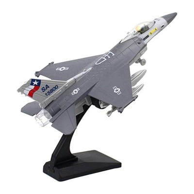 1:100 F-16 Fighter Plane Diecast Alloy Fighter