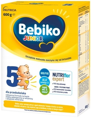 BEBIKO Junior 5 mleko modyfikowane dla dzieci 600g