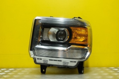 Gmc sierra 2014-2018 фара лампа обычная линзованная bez led l usa фото №1