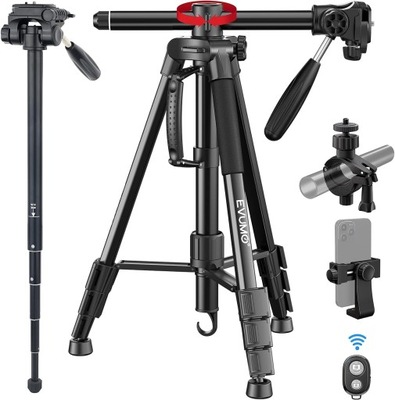 STATYW FOTOGRAFICZNY TRIPOD PROFESJONALNY MONOPOD EVUMO 167 cm