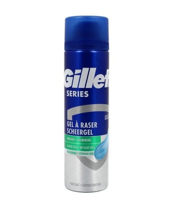 GILLETTE SERIES SENSITIVE ALOE VERA ŻEL DO GOLENIA 200ml.