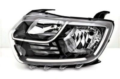 Фара левый фара dacia duster 2018 + led фото №1