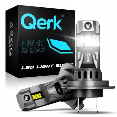 LUCES DIODO LUMINOSO LED H7 QERK 1 DO 1 SU LUZ CAN RETROFIT IDEALNIE DOPASOWANE  