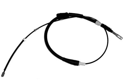 CABLE FRENOS DE MANO AUDI 80 78-87 IZQUIERDO PARTE TRASERA  