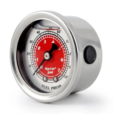 Universal 1\/8 Npt Fuel Pressure Gauge Liquid фото