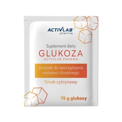 GLUKOZA o smaku cytrynowym 75 g ACTIVLAB