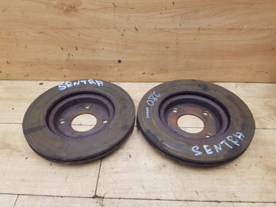 Гальмівні диски гальмівні перед комплект nissan sentra vi фото №1