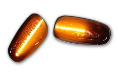 Mercedes slk r170 поворотники dynamic led black фото №1