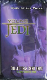 Star Wars Young Jedi CCG Duel of The Fates Booster