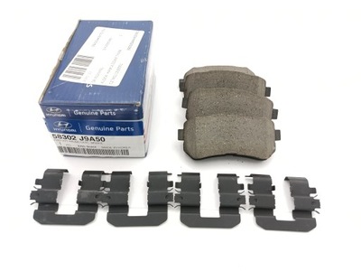 Тормозные колодки тормозные задняя hyundai kona 2017- фото №1