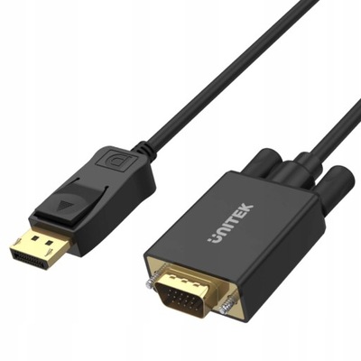 Unitek Adapter Kabel DisplayPort na VGA 1,8m