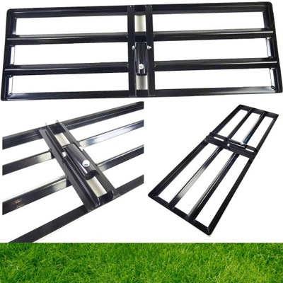 RĘCZNY NIWELATOR TERENU RÓWNIARKA DO TRAWNIKA ROZGARNIARKA 90X30cm