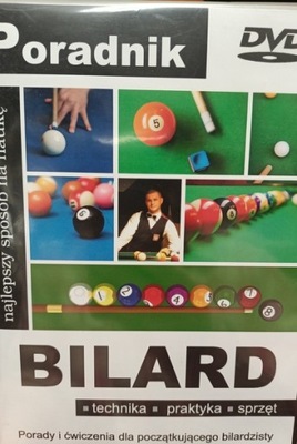 BILARD poradnik DVD KURS technika praktyka sprzęt PORADY ĆWICZENIA