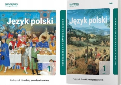 J. POLSKI 1 LO PODRĘCZNIK CZ.1+2 KPL OPERON