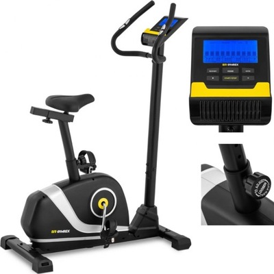 ROWER ROWEREK STACJONARNY TRENINGOWY Z KOŁEM ZAMACHOWYM 4 KG LCD DO 110 KG