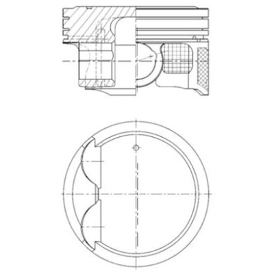 ПОРШЕНЬ KOLBENSCHMIDT 41514600 фото