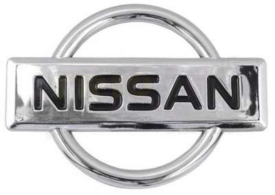 EMBLEM INSCIPTION SIGN NISSAN ALMERA MICRA 75MM  