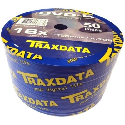 TRAXDATA RITEK DVD-R 4,7GB 16X SP*50 907SP5SDTRA01