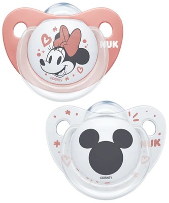 Nuk Smoczek Uspokajający Minnie 2szt 0-6m 730130G