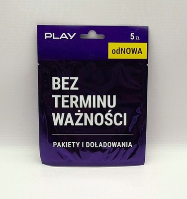 Starter Play odNOWA Bez terminu ważności