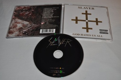 SLAYER - GOD HATES US ALL IDEAŁ 2001R CD