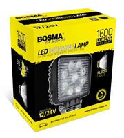 BOSMA LAMPA ROBOCZA LED 12/24V 9XLED