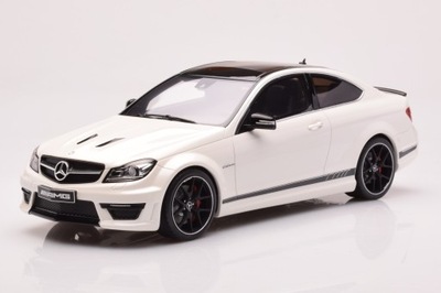 Mercedes C63 AMG W204 Edition 507 White GT Spirit 1/18