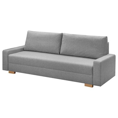 IKEA GRALVIKEN Rozkładana sofa 3-osobowa szary