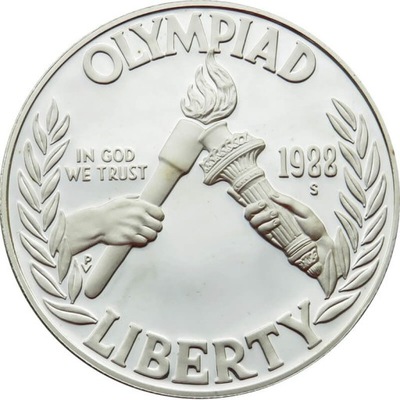 USA 1 dolar, 1988 S, Igrzyska XXIV Olimpiady, Seul
